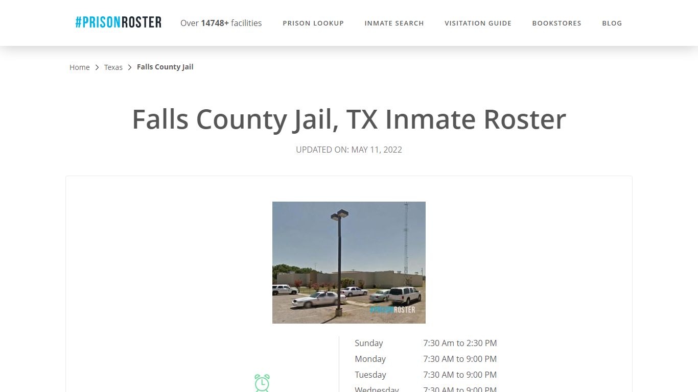 Falls County Jail, TX Inmate Roster - Prisonroster